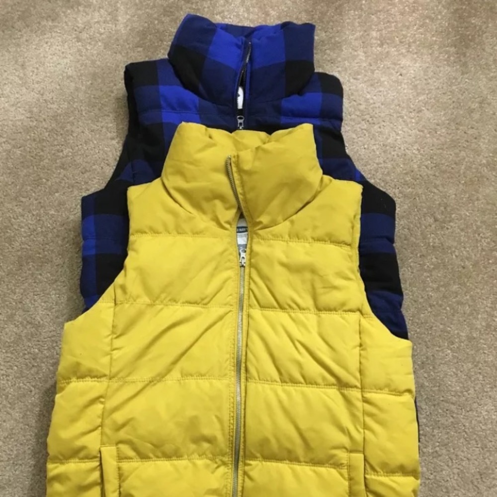 Two Old Navy Puff Vest